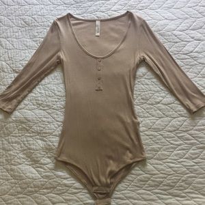 Tan bodysuit